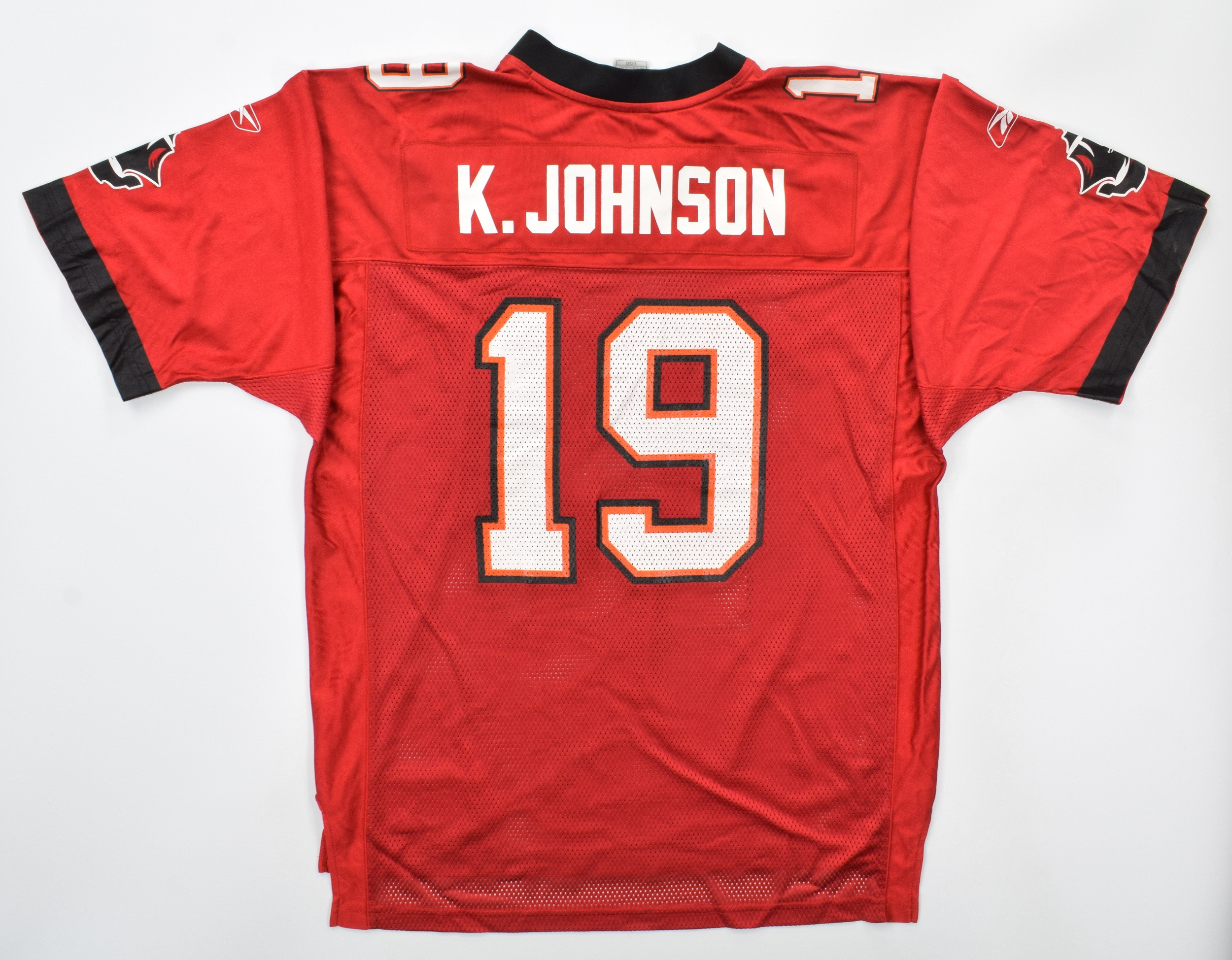 Reebok Tampa Bay Buccaneers *B.johnson* NFL Shirt L L