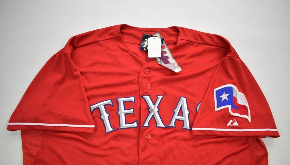 Majestic Texas Rangers #5 Kinsler Jersey Kids Size M