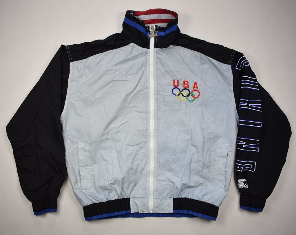U.S OLYMPIC TEAM BOXING STARTER JACKET M Other Shirts \ Olympic Games ...