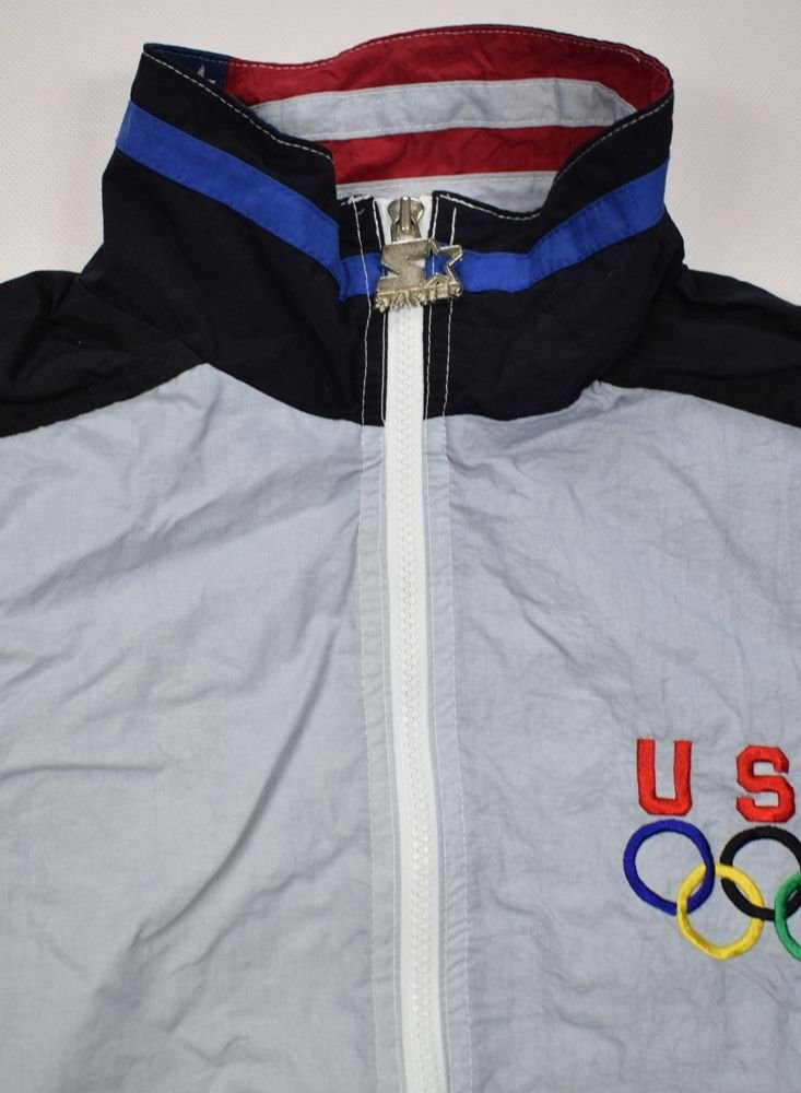 U.S OLYMPIC TEAM BOXING STARTER JACKET M Other Shirts \ Olympic Games