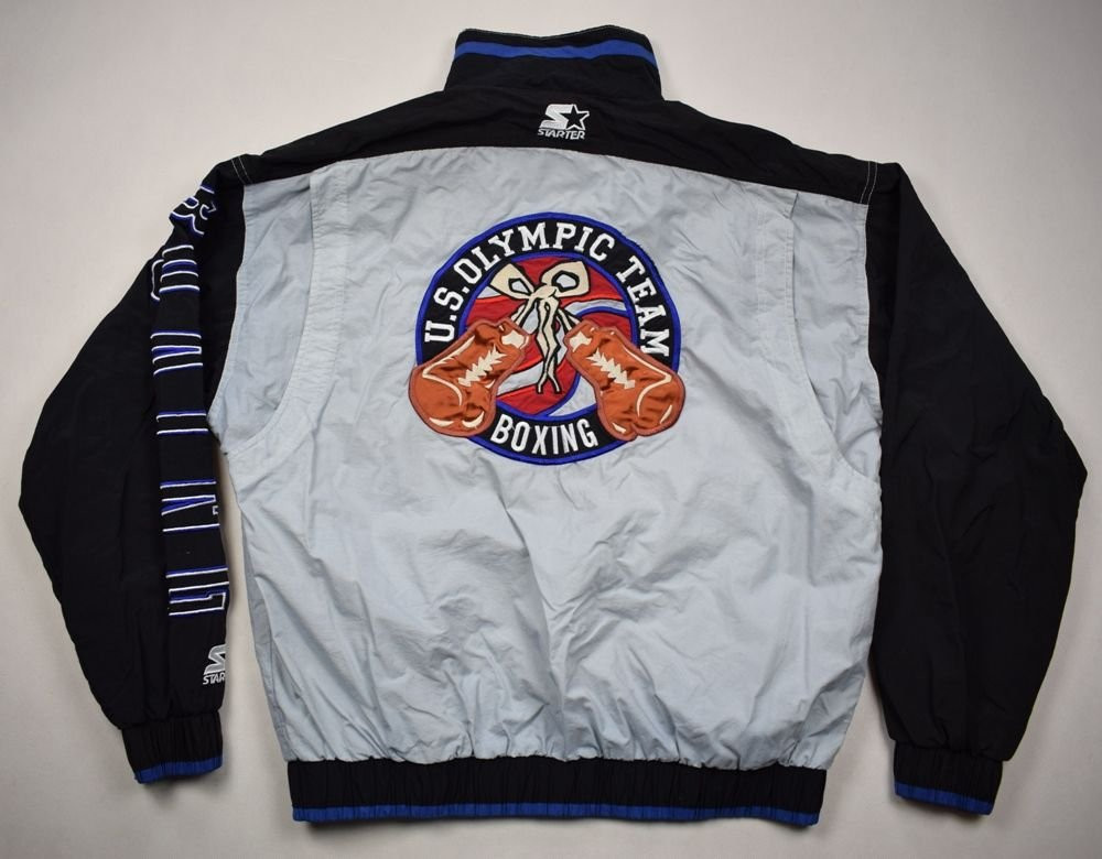 U.S OLYMPIC TEAM BOXING STARTER JACKET M Other Shirts \ Olympic Games
