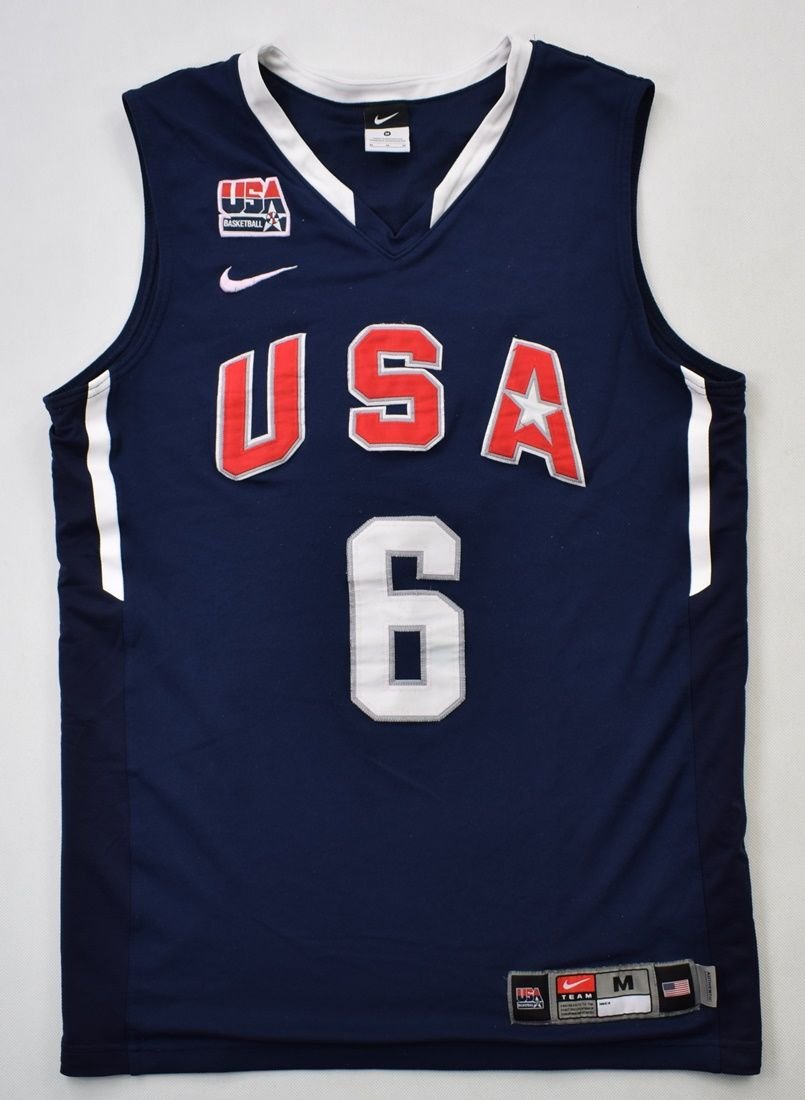 USA *JAMES* BASKETBALL NIKE SHIRT M Other Shirts \ Basketball | Classic-Shirts.com