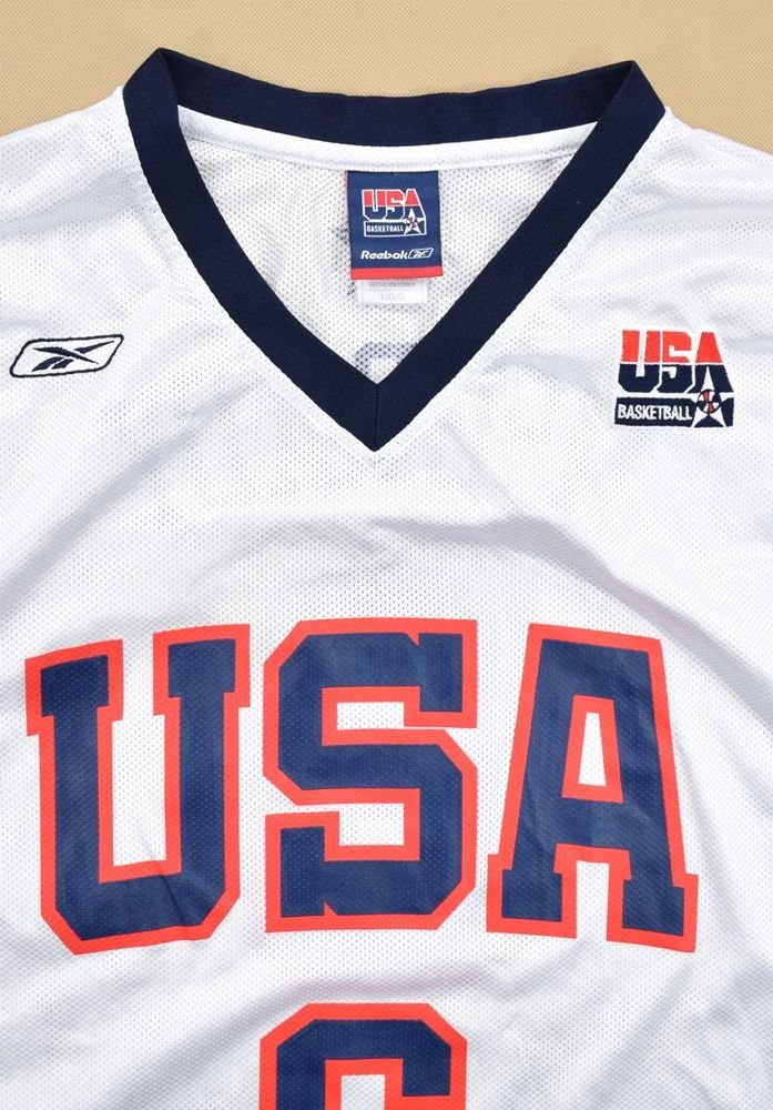 USA *MCGRADY* BASKETBALL REEBOK SHIRT L Other Shirts \ Basketball ...