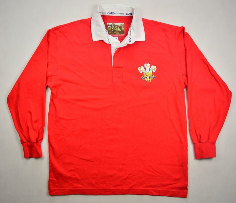 WALES RUGBY COTTON TRADERS LONGSLEEVE SHIRT M Rugby \ Rugby Union ...