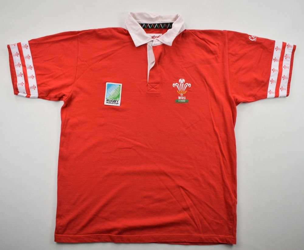 WALES RUGBY COTTON TRADERS SHIRT L Rugby \ Rugby Union \ Wales ...