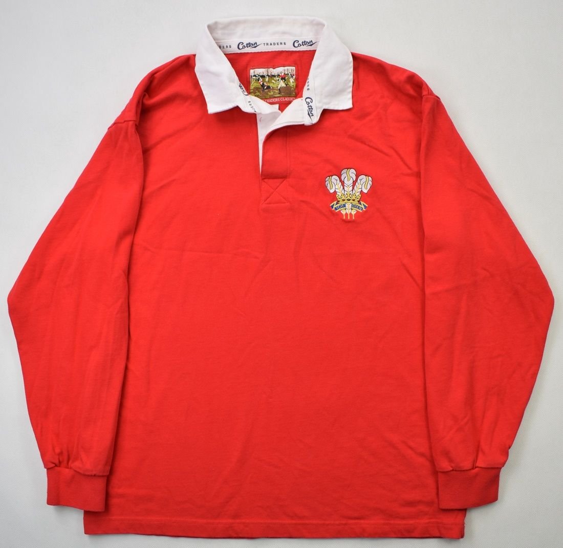 WALES RUGBY COTTON TRADERS SHIRT L Rugby \ Rugby Union \ Wales ...