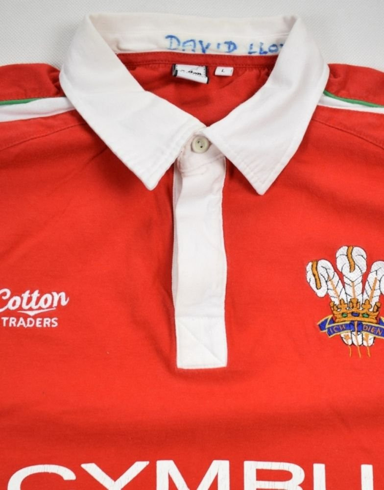 WALES RUGBY COTTON TRADERS SHIRT L Rugby \ Rugby Union \ Wales