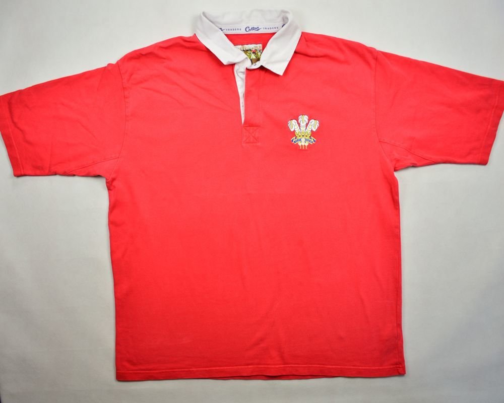 WALES RUGBY COTTON TRADERS SHIRT XXL Rugby \ Rugby Union \ Wales ...