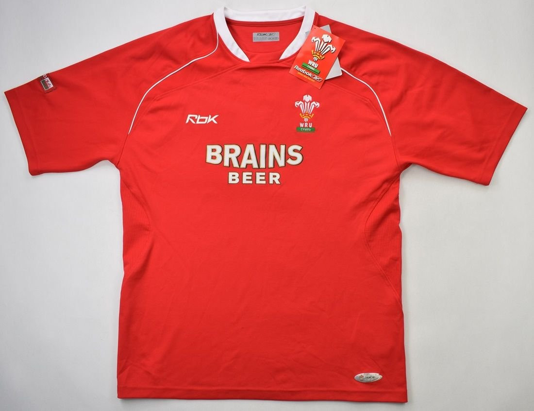 WALES RUGBY REEBOK SHIRT 2XL Rugby \ Rugby Union \ Wales Classic