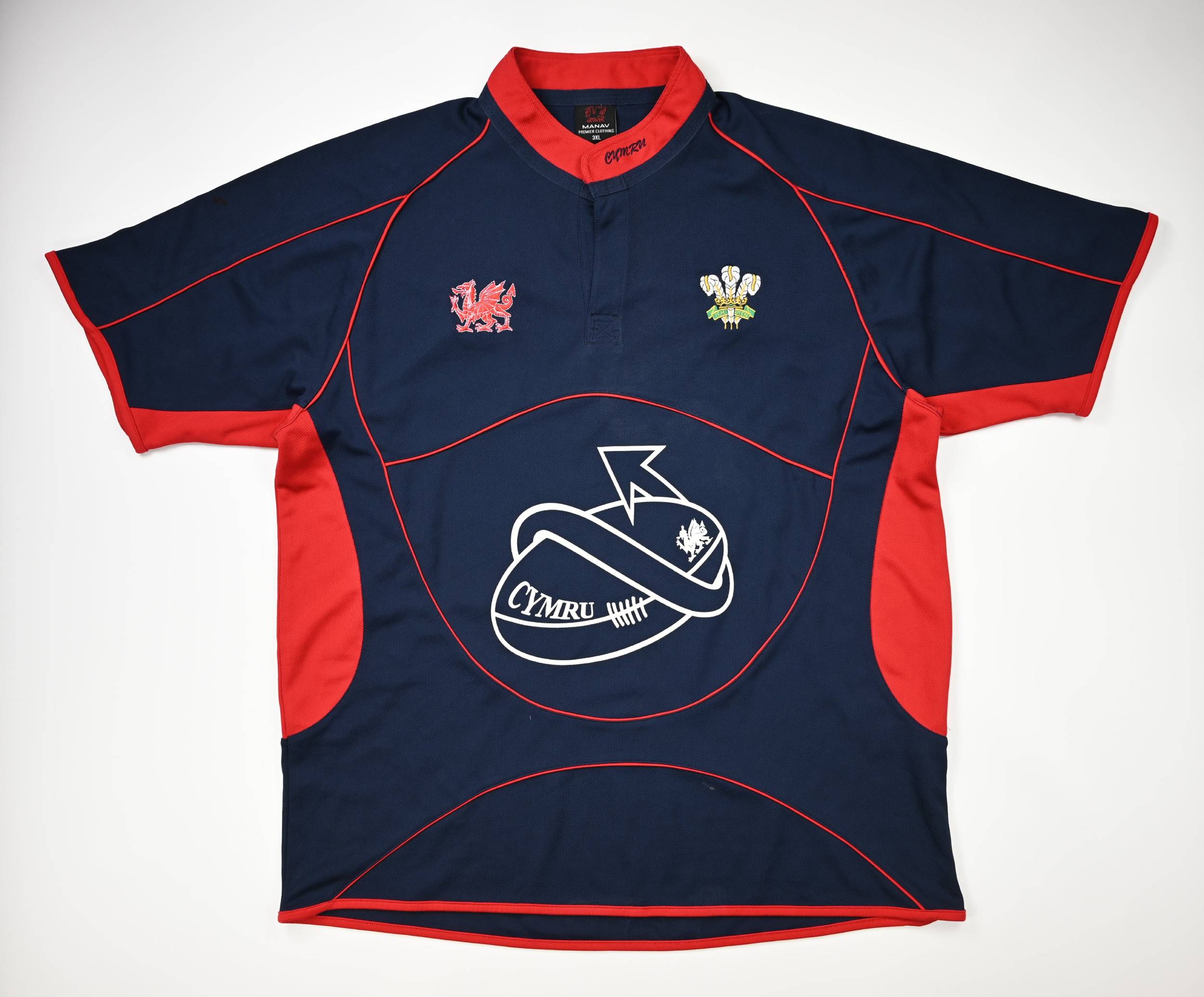 WALES RUGBY SHIRT 3XL Rugby \ Rugby Union \ Wales | Classic-Shirts.com