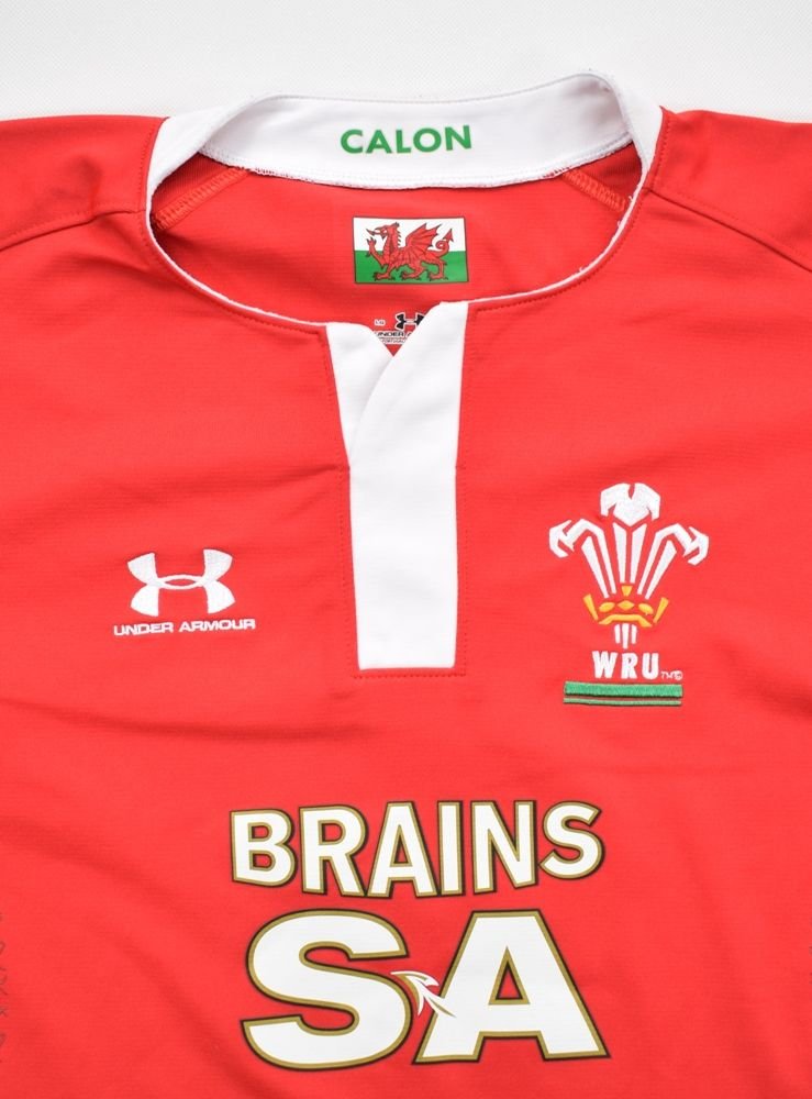 WALES RUGBY UNDER ARMOUR SHIRT L Rugby \ Rugby \ | Classic- Shirts.com