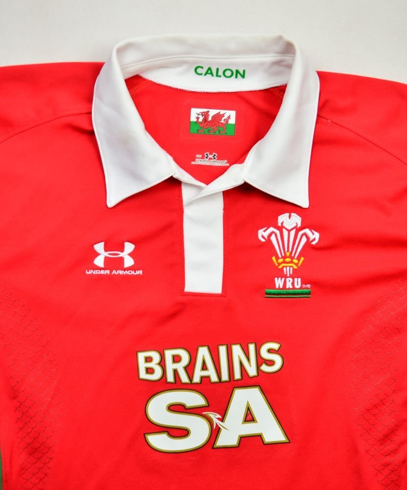 WALES RUGBY UNDER ARMOUR SHIRT M Rugby \ Rugby Union \ Wales Classic