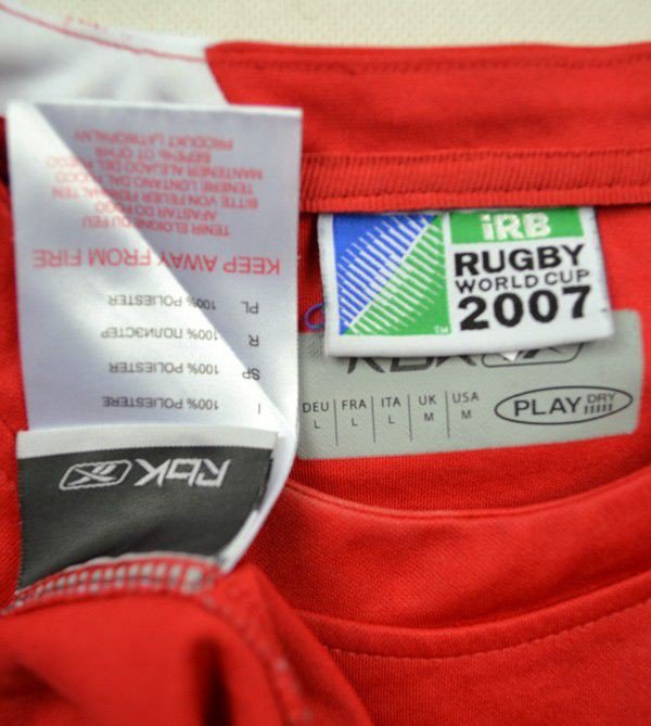 WALES RUGBY UNION REEBOK SHIRT S Rugby \ Rugby Union \ Wales | Classic ...