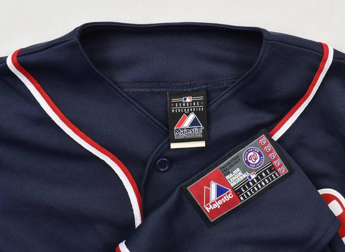 Majestic Mens MLB Washington Nationals Distinction Tee T-Shirt S/S Baseball  (S) Navy at  Men's Clothing store