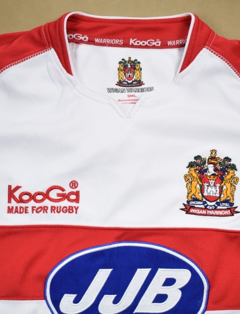 WIGAN WARRIORS RUGBY KOOGA SHIRT S Rugby \ Rugby League \ Wigan ...