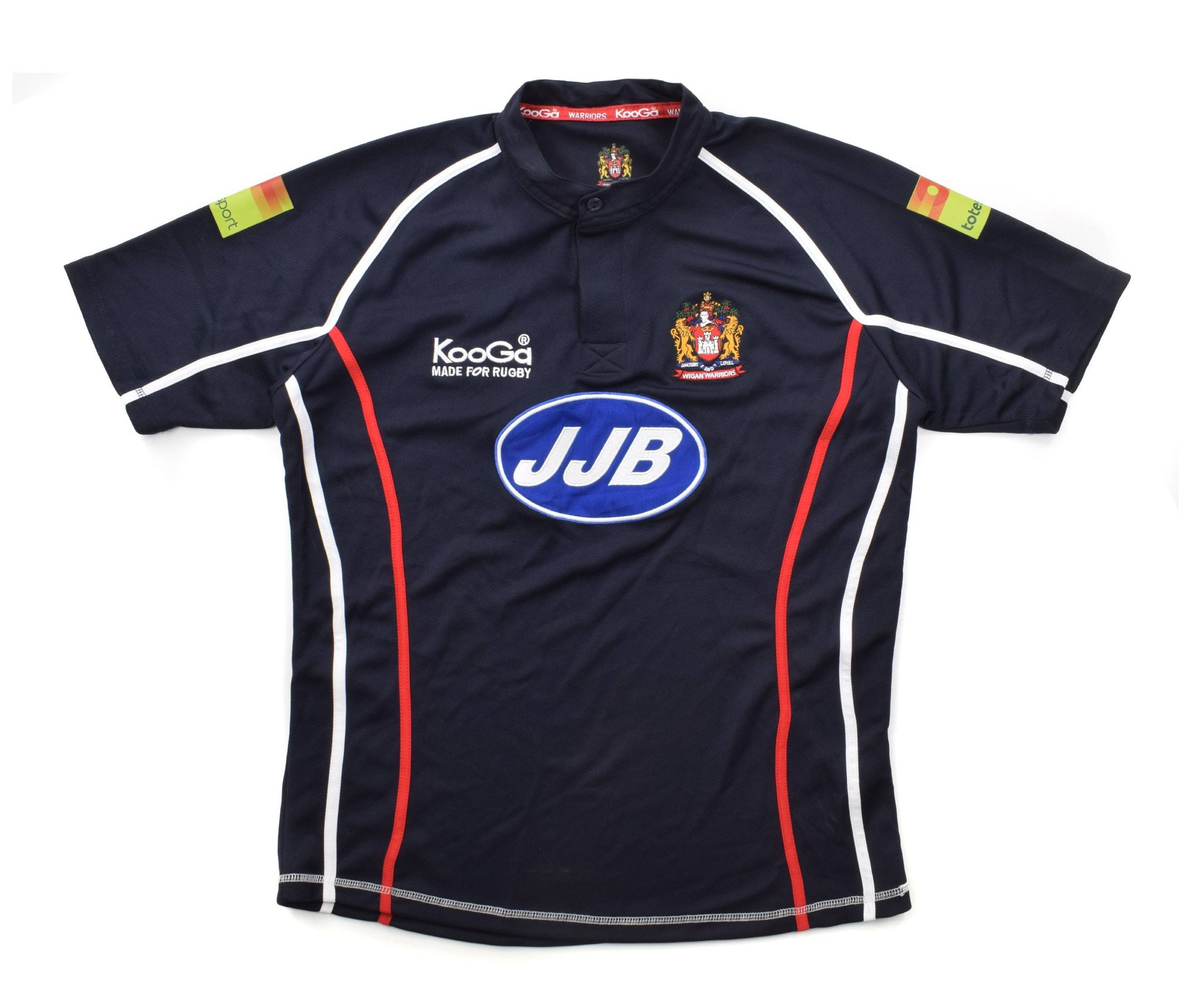 WIGAN WARRIORS RUGBY SHIRT L Rugby \ Rugby League \ Wigan Warriors