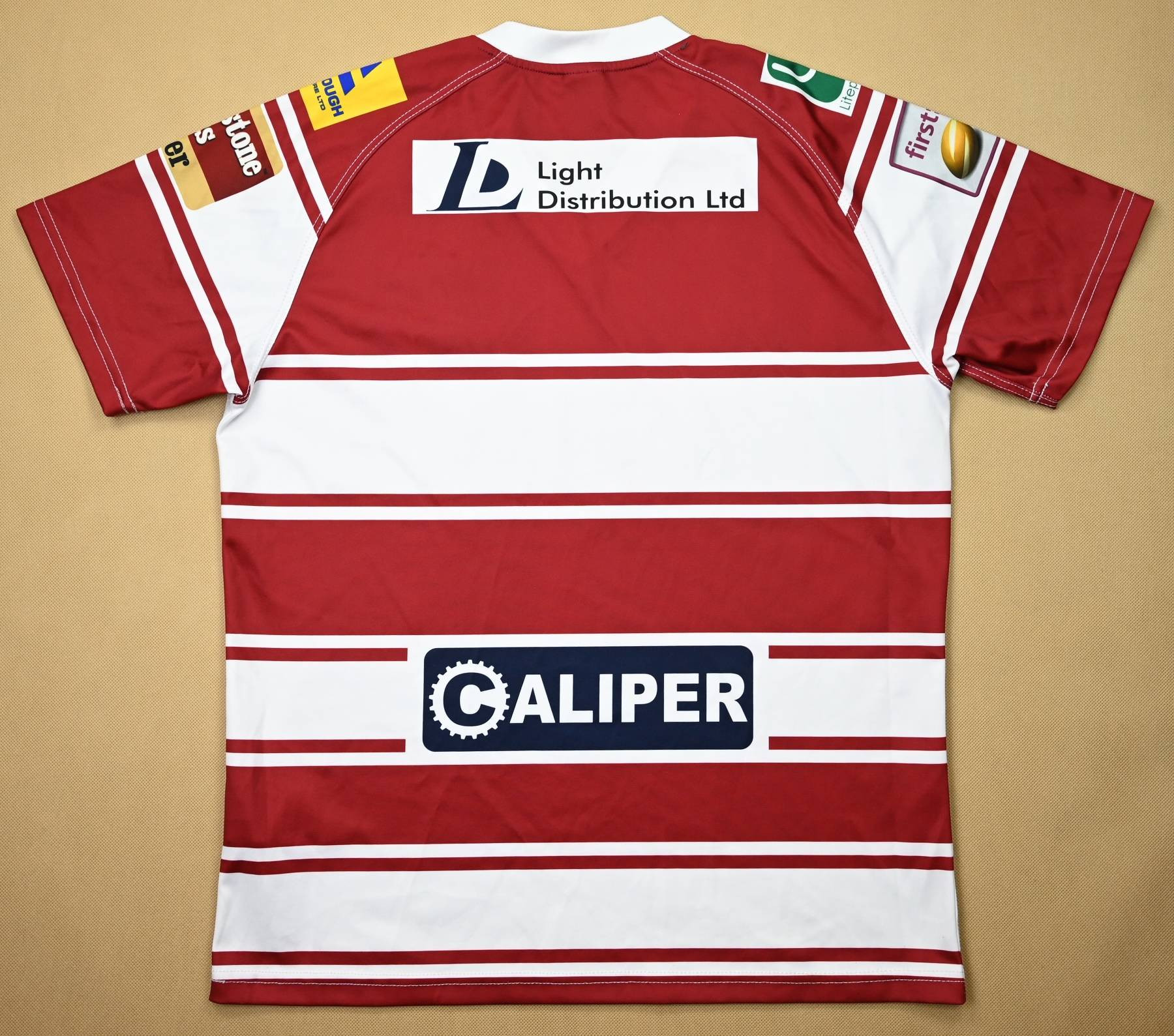 WIGAN WARRIORS RUGBY SHIRT L Rugby \ Rugby League \ Wigan Warriors
