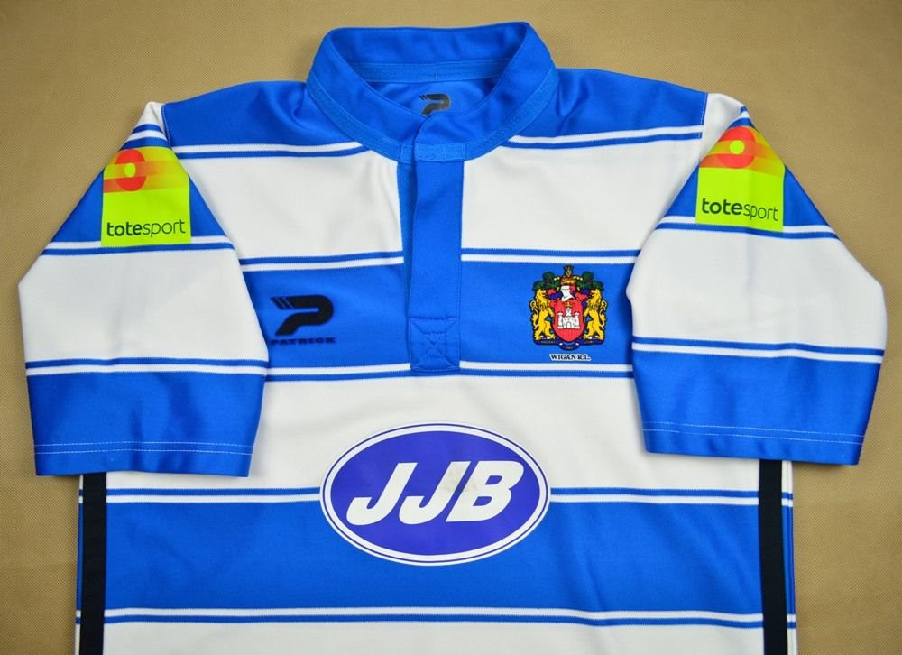 WIGAN WARRIORS RUGBY SHIRT L Rugby \ Rugby League \ Wigan Warriors