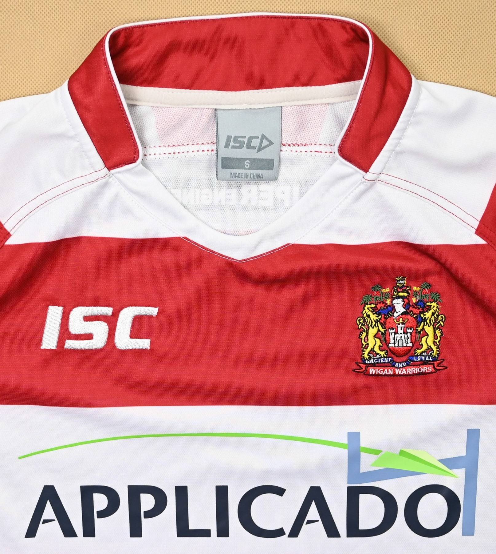 WIGAN WARRIORS RUGBY SHIRT S Rugby \ Rugby League \ Wigan Warriors