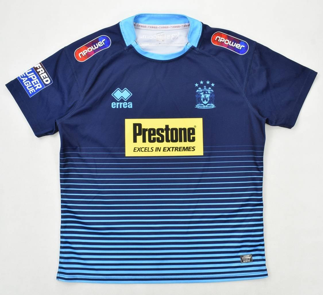WIGAN WARRIORS RUGBY SHIRT XL Rugby \ Rugby League \ Wigan Warriors