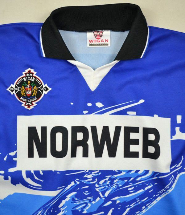 WIGAN WARRIORS RUGBY SHIRT XXL Rugby \ Rugby League \ Wigan Warriors