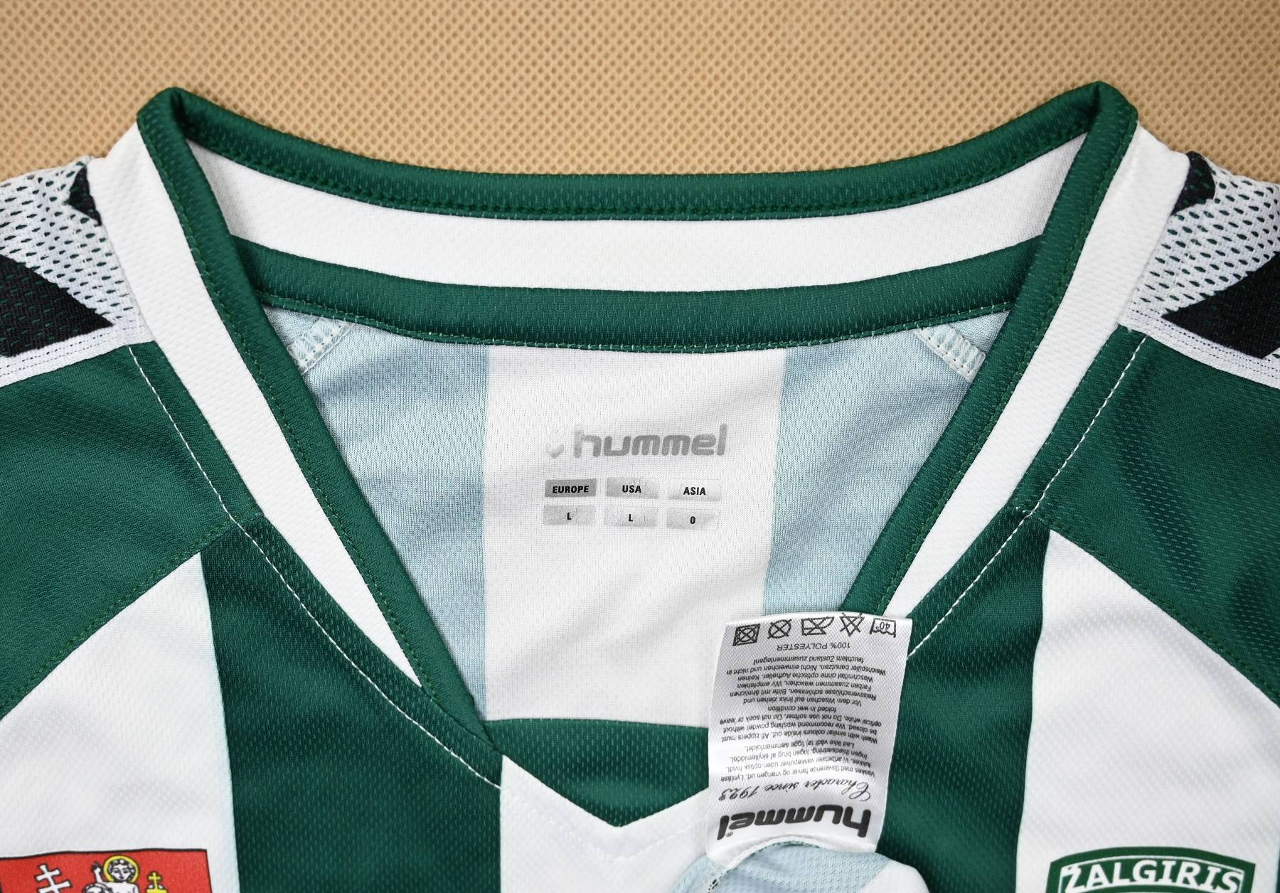 ZALGIRIS VILNIUS SHIRT L Football / Soccer \ European Clubs \ Other