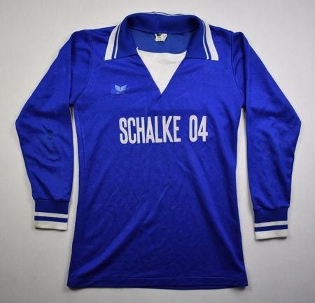 1978-79 SCHALKE 04 LONGSLEEVE SHIRT S