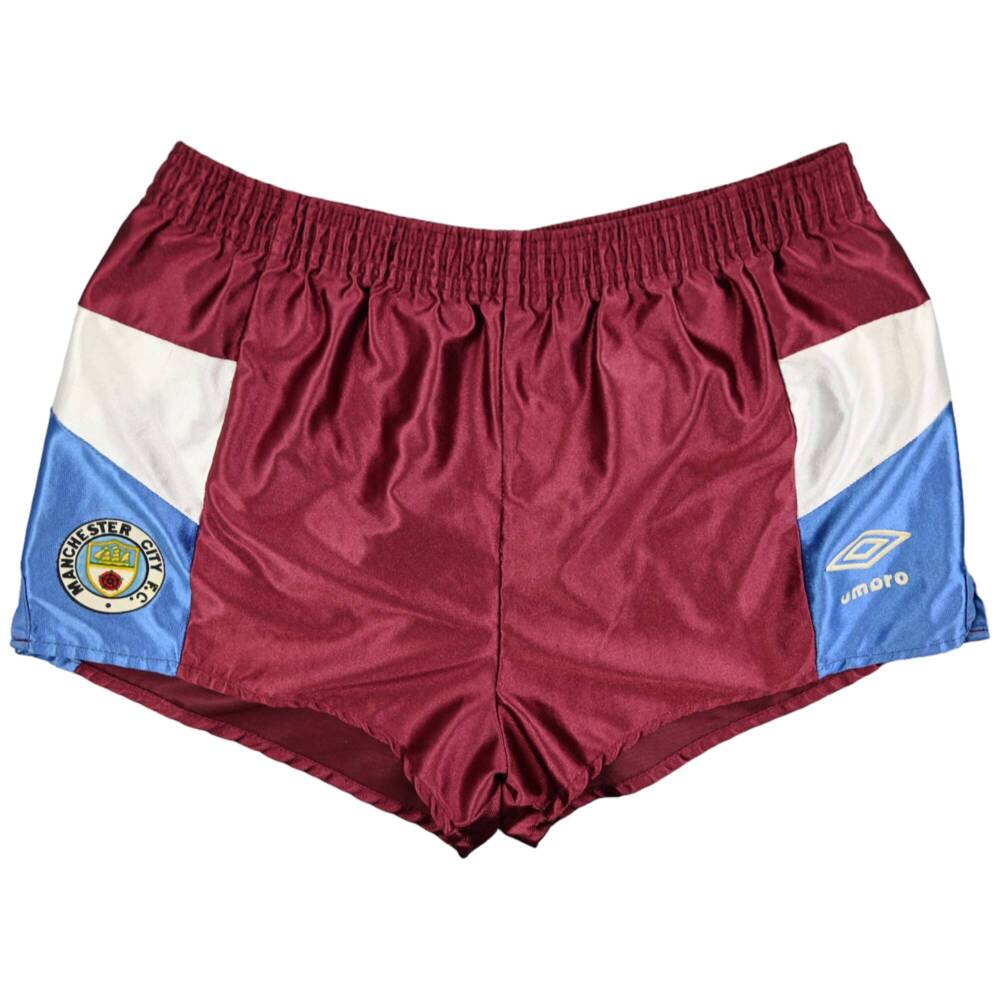 1990-92 MANCHESTER CITY SHORTS S