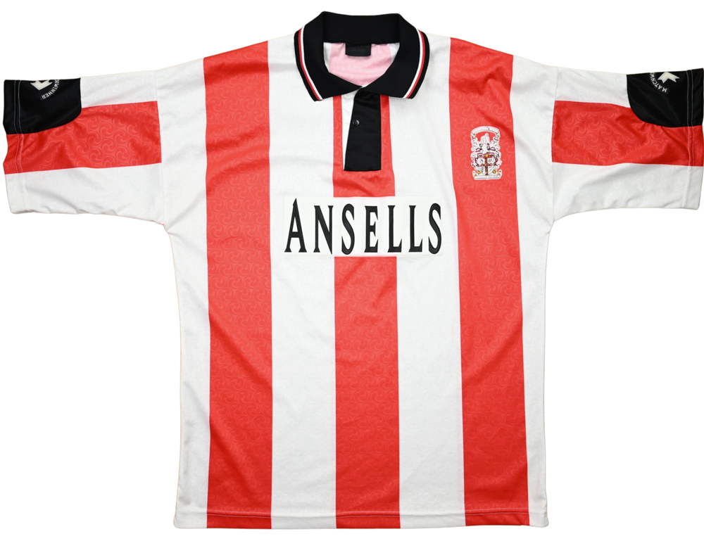 1992-93 STOKE CITY SHIRT L