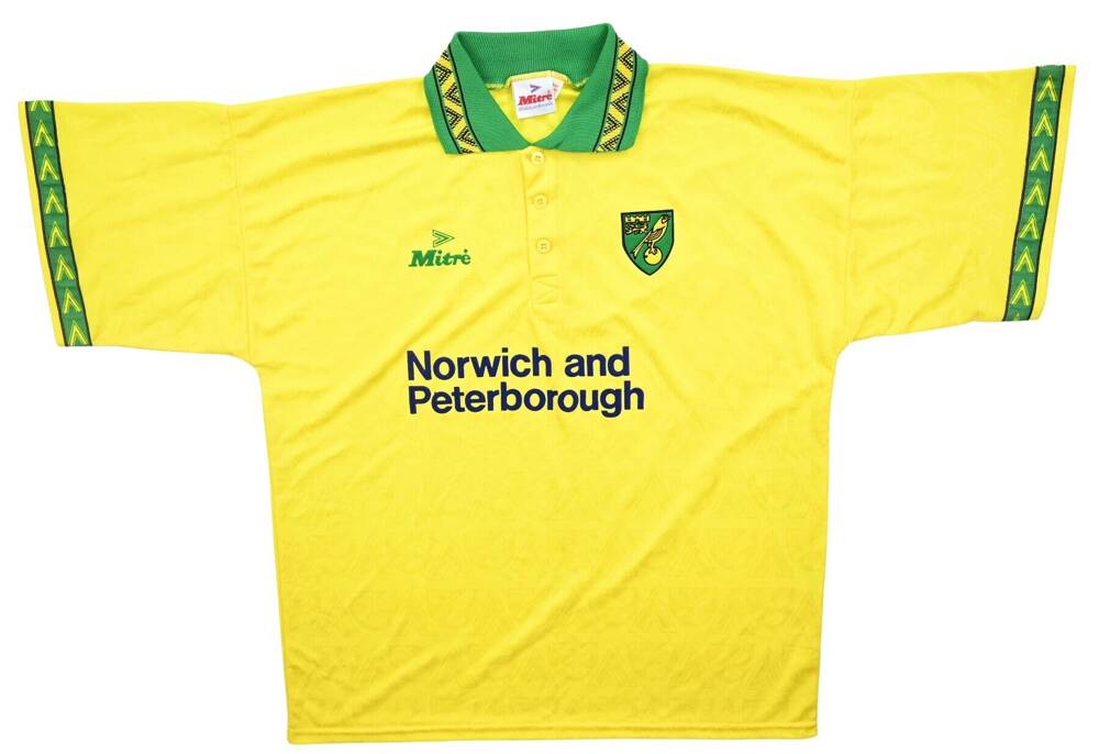 1994-96 NORWICH CITY SHIRT XL