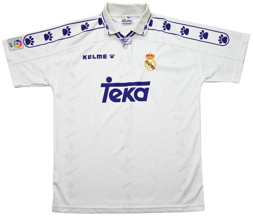 1994-96 REAL MADRID SHIRT L