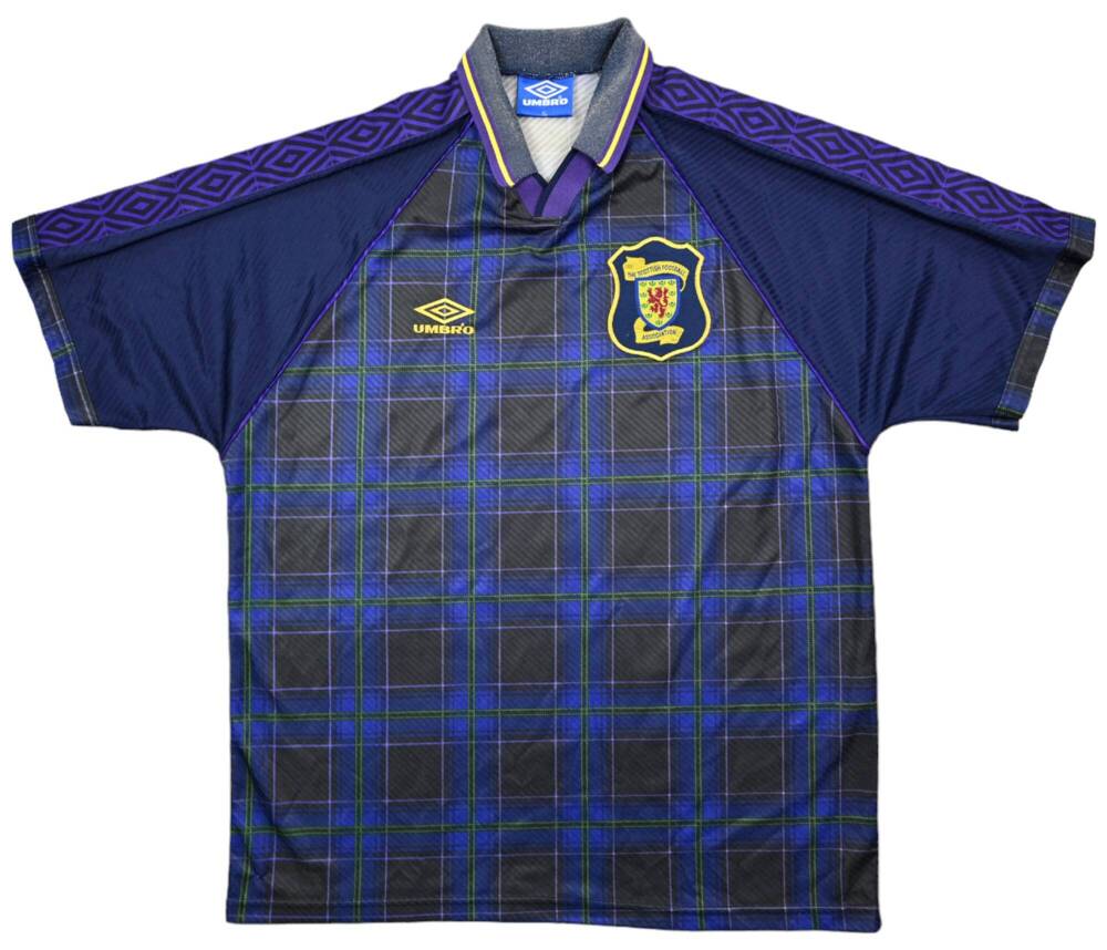 1994-96 SCOTLAND SHIRT XL