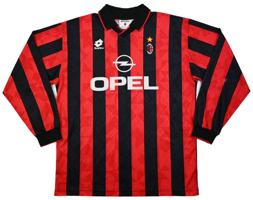 1995-96 AC MILAN LONGSLEEVE XL