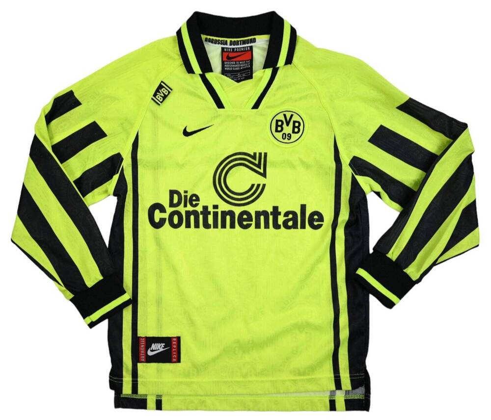 1996-97 BORUSSIA DORTMUND LONGSLEEVE SHIRT M. BOYS