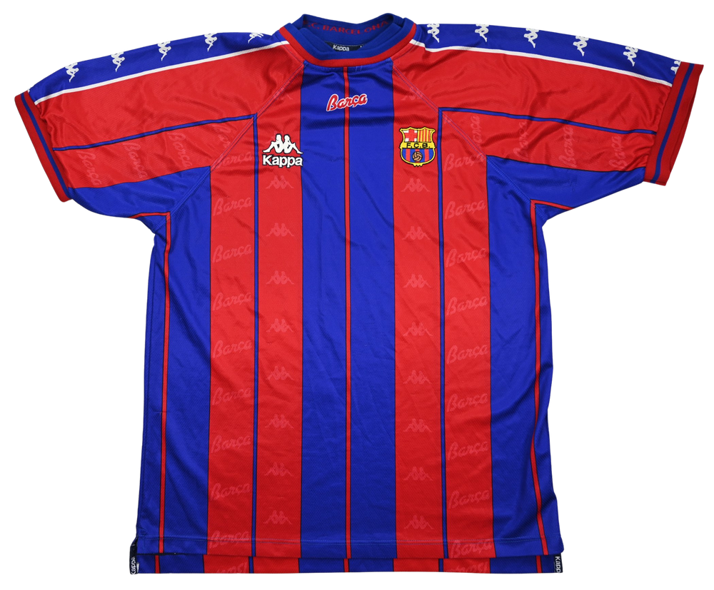 1997-98 FC BARCELONA SHIRT XL