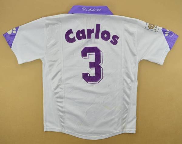 1997-98 REAL MADRID *CARLOS* SHIRT S