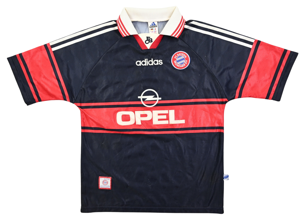 1997-99 BAYERN MUNCHEN *BASLER* SHIRT XL. BOYS