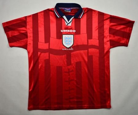 1997-99 ENGLAND SHIRT XL