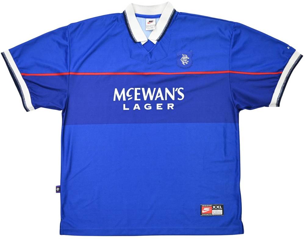 1997-99 GLASGOW RANGERS SHIRT XXL