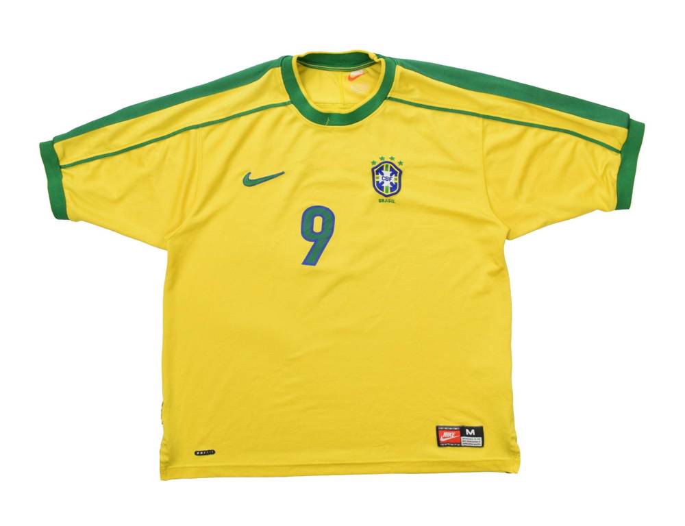 1998-00 BRAZIL *RONALDO* SHIRT M
