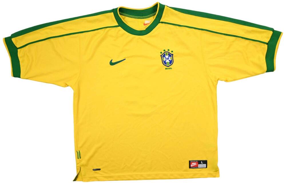 1998-00 BRAZIL SHIRT L