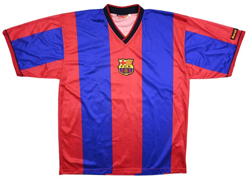 1998-00 FC BARCELONA *RIVALDO* SHIRT L