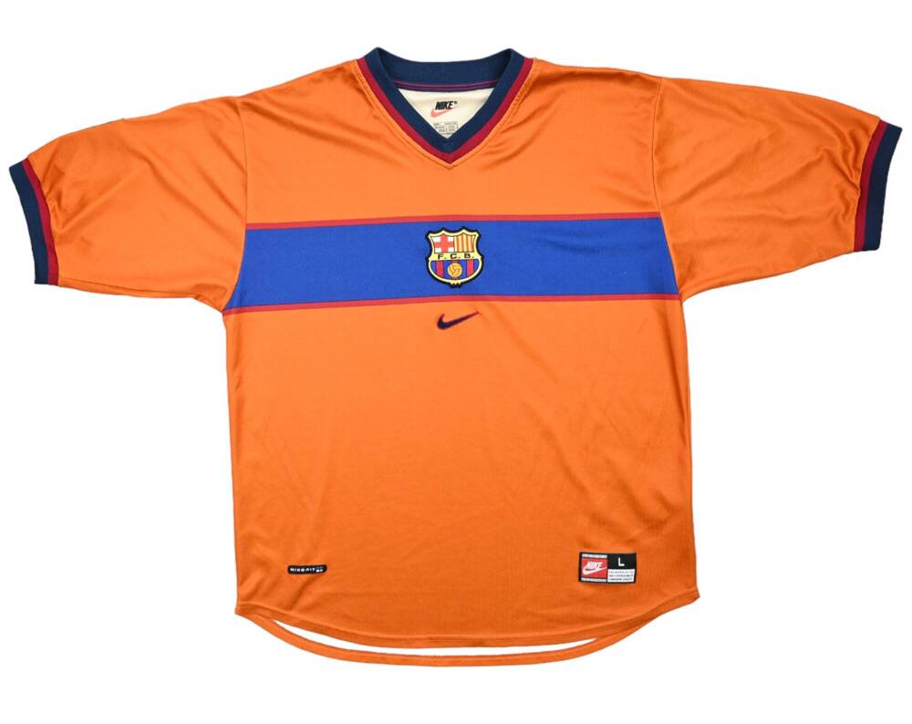 1998-00 FC BARCELONA SHIRT L