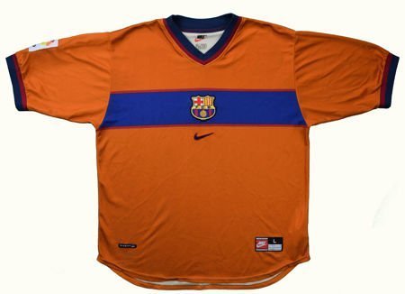 1998-00 FC BARCELONA SHIRT XL