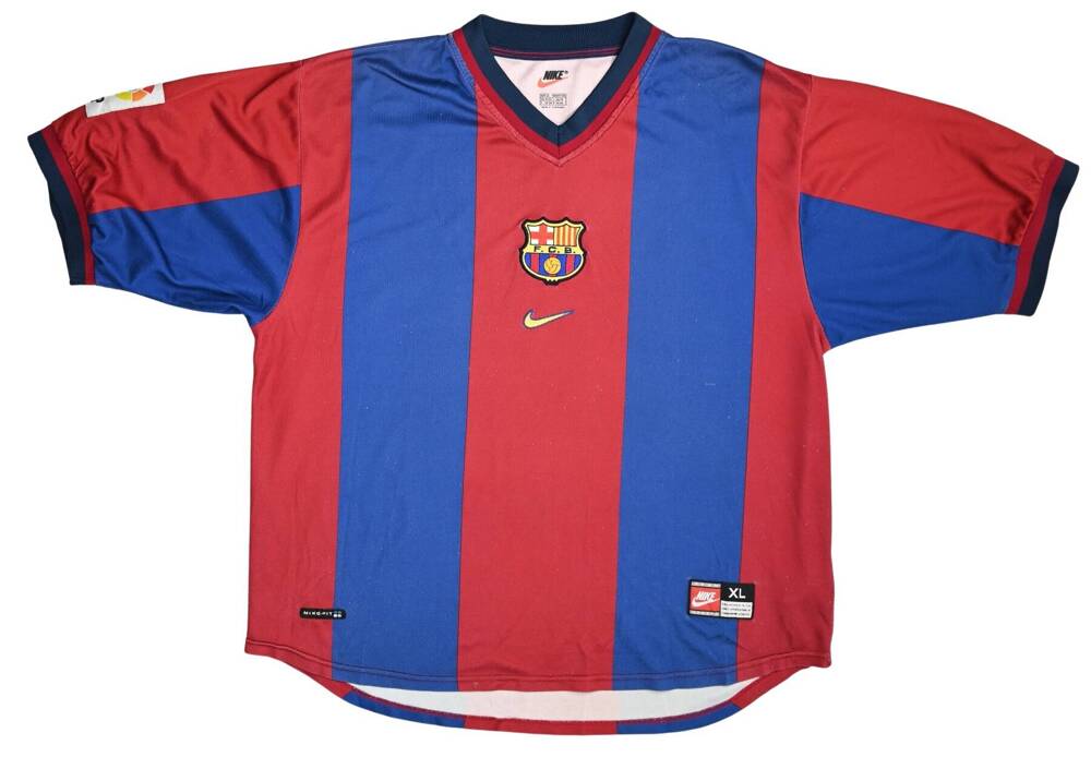 1998-00 FC BARCELONA SHIRT XL