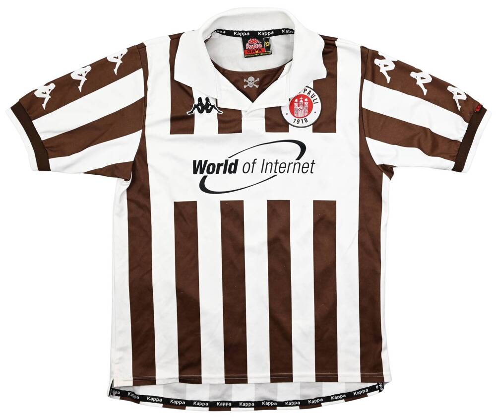 2000-01 FC ST. PAULI *BARGMANN* SHIRT XS