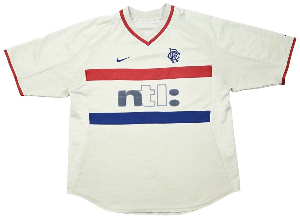 2000-01 GLASGOW RANGERS SHIRT L