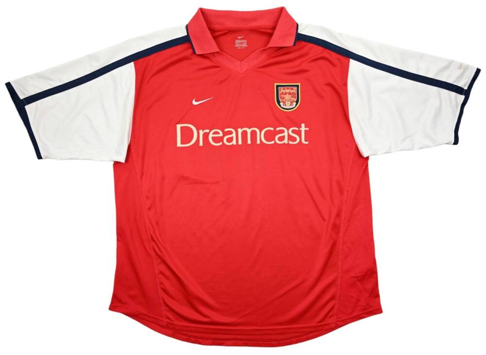 2000-02 ARSENAL LONDON SHIRT XXL