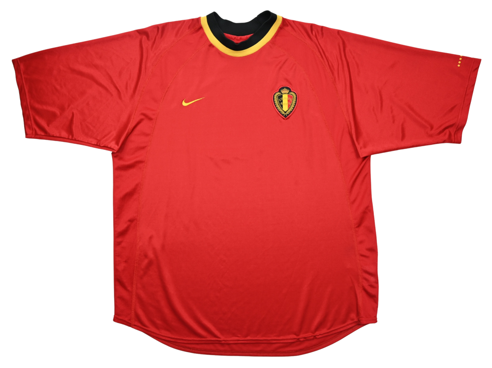 2000-02 BELGIUM SHIRT L