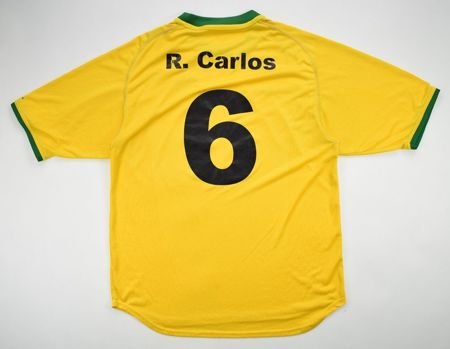 2000-02 BRAZIL *R. CARLOS* SHIRT M